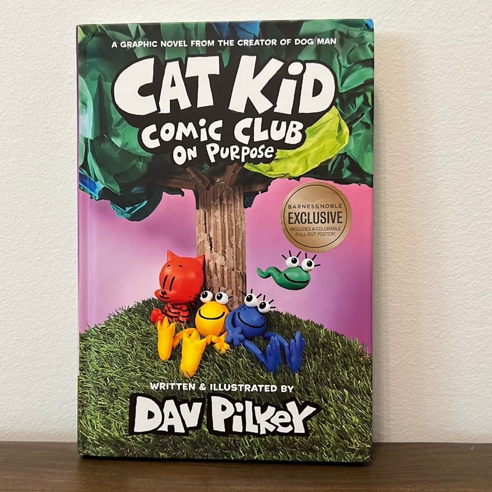 Cat Kid Comic Club On Purpose Hardcover NEW